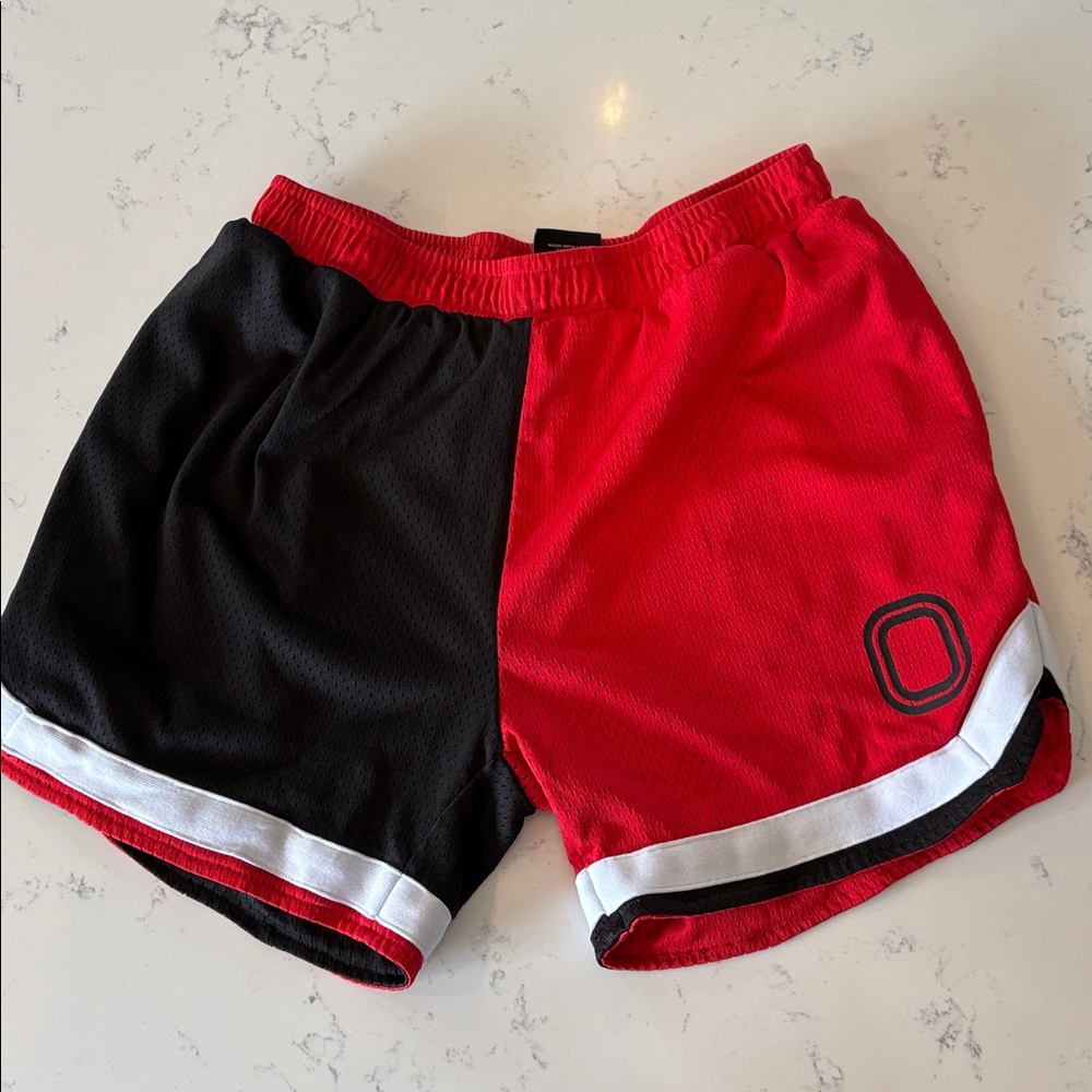 Overtime Mens mesh basketball shorts S